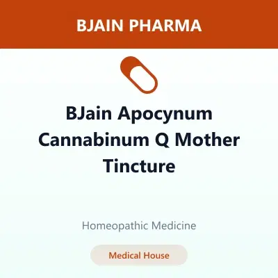 BJain Apocynum Cannabinum Q Mother Tincture BJain Apocynum Cannabinum Q Mother Tincture - Image 1