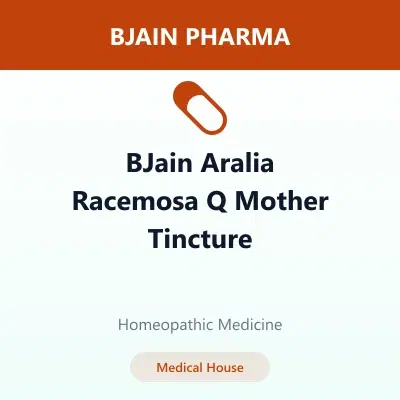 BJain Aralia Racemosa Q Mother Tincture BJain Aralia Racemosa Q Mother Tincture - Image 1