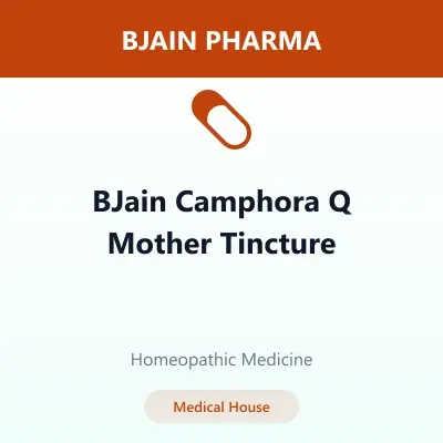BJain Camphora Q Mother Tincture BJain Camphora Q Mother Tincture - Image 1