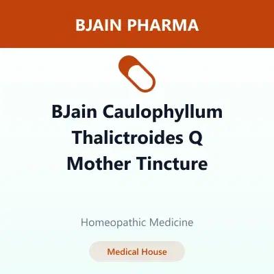 BJain Caulophyllum Thalictroides Q Mother Tincture BJain Caulophyllum Thalictroides Q Mother Tincture - Image 1
