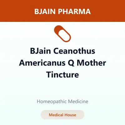 BJain Ceanothus Americanus Q Mother Tincture BJain Ceanothus Americanus Q Mother Tincture - Image 1