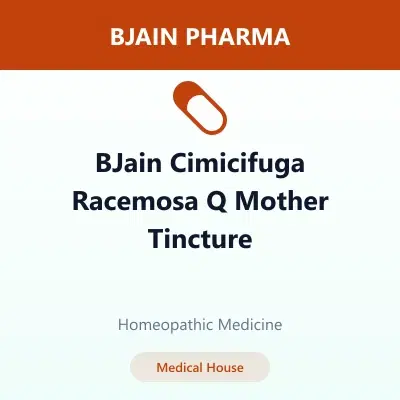 BJain Cimicifuga Racemosa Q Mother Tincture BJain Cimicifuga Racemosa Q Mother Tincture - Image 1