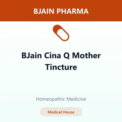 BJain Cina Q Mother Tincture BJain Cina Q Mother Tincture - Image 1