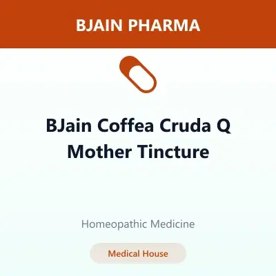 BJain Coffea Cruda Q Mother Tincture BJain Coffea Cruda Q Mother Tincture - Image 1