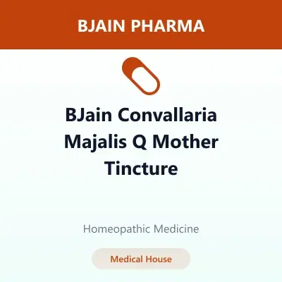 BJain Convallaria Majalis Q Mother Tincture BJain Convallaria Majalis Q Mother Tincture - Image 1