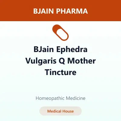 BJain Ephedra Vulgaris Q Mother Tincture BJain Ephedra Vulgaris Q Mother Tincture - Image 1