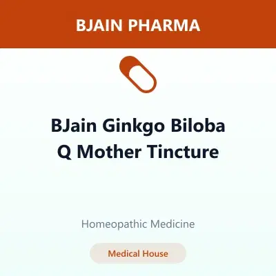 BJain Ginkgo Biloba Q Mother Tincture BJain Ginkgo Biloba Q Mother Tincture - Image 1