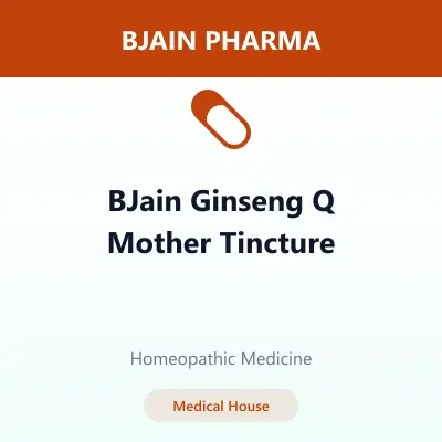 BJain Ginseng Q Mother Tincture BJain Ginseng Q Mother Tincture - Image 1