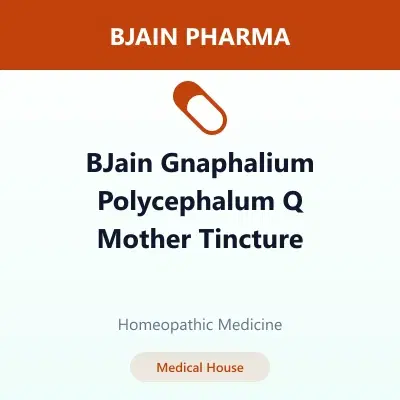BJain Gnaphalium Polycephalum Q Mother Tincture BJain Gnaphalium Polycephalum Q Mother Tincture - Image 1