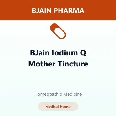 BJain Iodium Q Mother Tincture BJain Iodium Q Mother Tincture - Image 1