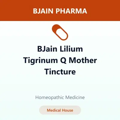 BJain Lilium Tigrinum Q Mother Tincture BJain Lilium Tigrinum Q Mother Tincture - Image 1