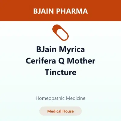 BJain Myrica Cerifera Q Mother Tincture BJain Myrica Cerifera Q Mother Tincture - Image 1