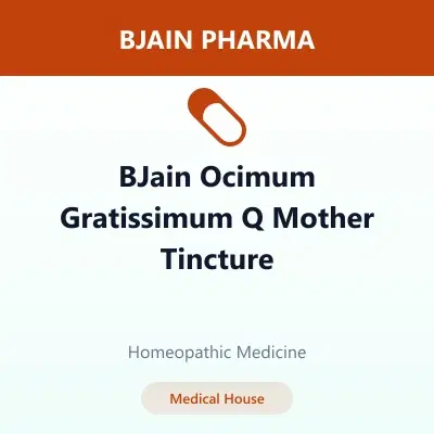 BJain Ocimum Gratissimum Q Mother Tincture BJain Ocimum Gratissimum Q Mother Tincture - Image 1