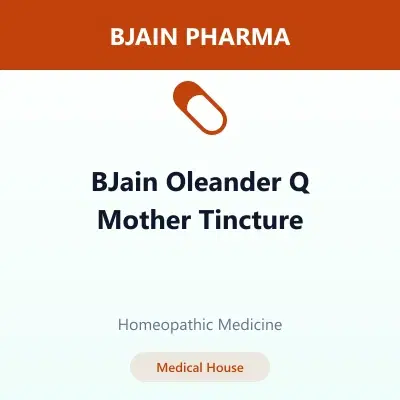 BJain Oleander Q Mother Tincture BJain Oleander Q Mother Tincture - Image 1