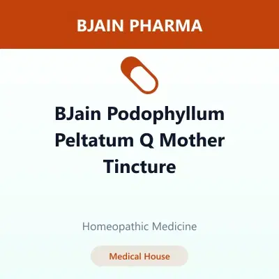 BJain Podophyllum Peltatum Q Mother Tincture BJain Podophyllum Peltatum Q Mother Tincture - Image 1