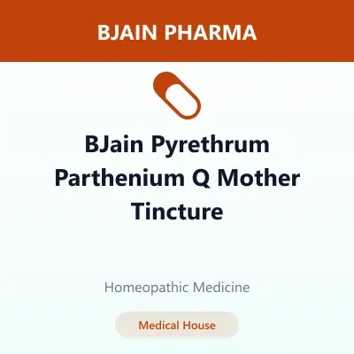 BJain Pyrethrum Parthenium Q Mother Tincture BJain Pyrethrum Parthenium Q Mother Tincture - Image 1