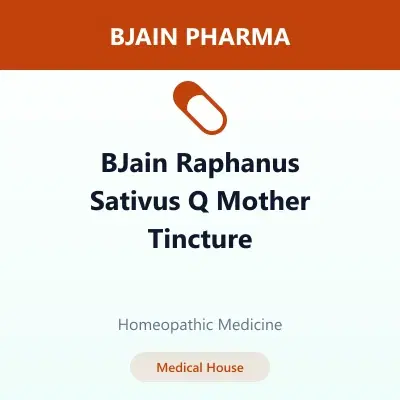 BJain Raphanus Sativus Q Mother Tincture BJain Raphanus Sativus Q Mother Tincture - Image 1