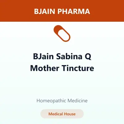 BJain Sabina Q Mother Tincture BJain Sabina Q Mother Tincture - Image 1