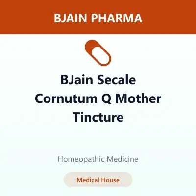 BJain Secale Cornutum Q Mother Tincture BJain Secale Cornutum Q Mother Tincture - Image 1