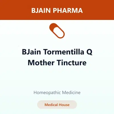 BJain Tormentilla Q Mother Tincture BJain Tormentilla Q Mother Tincture - Image 1