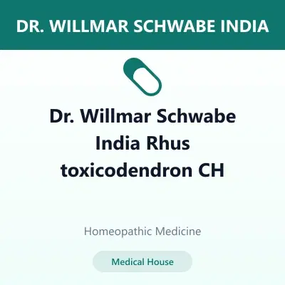 Dr. Willmar Schwabe India Rhus toxicodendron CH Dr. Willmar Schwabe India Rhus toxicodendron CH - Image 1