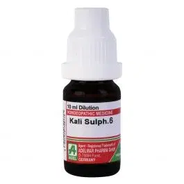 Kali Sulf Dilutions