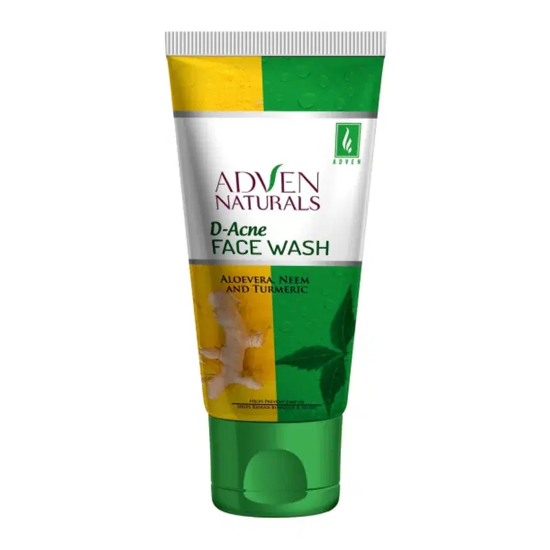 D-Acne Face Wash with Aloevera, Neem & Turmeric 100 ML