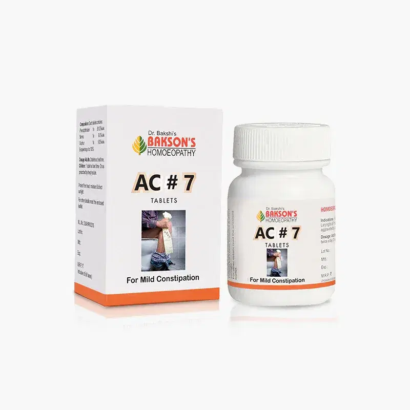 Bakson Ac #7 Tablets