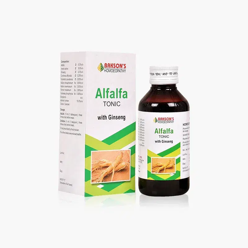Bakson Alfalfa Tonic (with Ginseng)