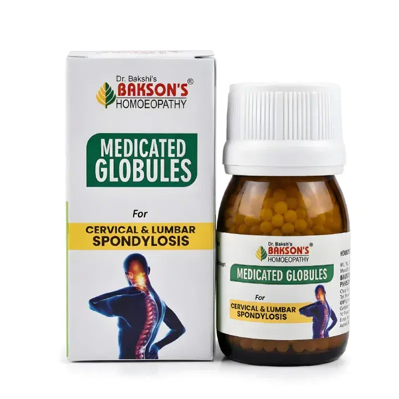 Bakson Medicated Globules for Cervical Spondylosis