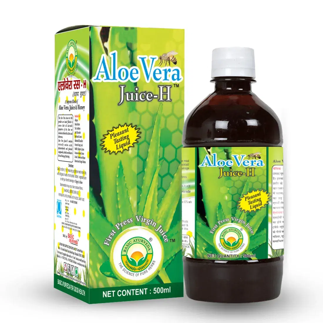 Basic Ayurveda Aloe Vera Juice (With Honey) | Herbal Juice | Improves Eye Health | Increases Energy Naturally | Improves Immunity | Helps to Detoxify the Body | Improve Skin Health. Basic Ayurveda Aloe Vera Juice (With Honey) | Herbal Juice | Improves Eye Health | Increases Energy Naturally | Improves Immunity | Helps to Detoxify the Body | Improve Skin Health. - Image 1