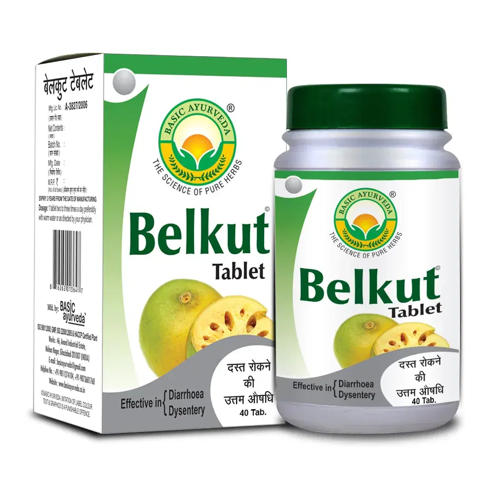 Basic Ayurveda Belkut Tablet 40 Tablet. Basic Ayurveda Belkut Tablet 40 Tablet. - Image 1
