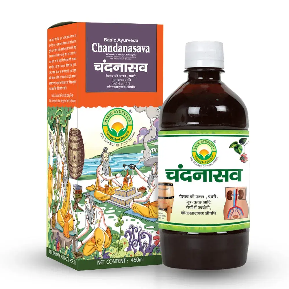 Basic Ayurveda Chandanasava 450Ml Basic Ayurveda Chandanasava 450Ml - Image 1