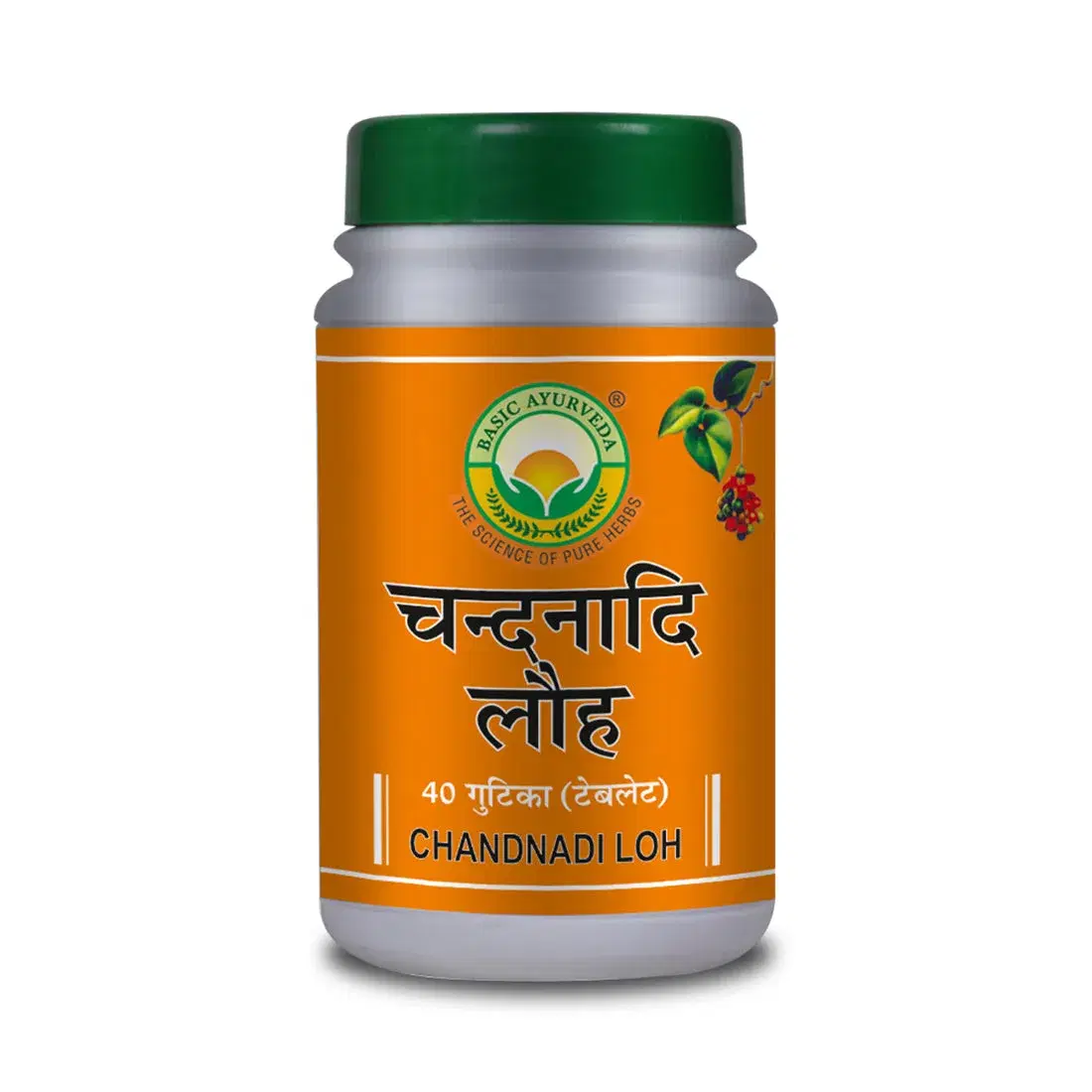 Basic Ayurveda Chandnadi Loh 40 Tablet Basic Ayurveda Chandnadi Loh 40 Tablet - Image 1