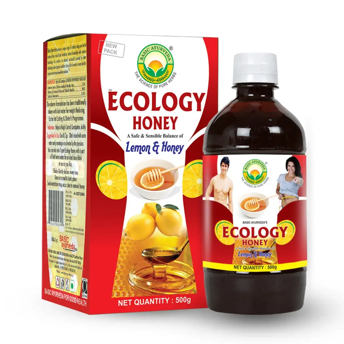 Basic Ayurveda Ecology Honey (Lemon & Honey) 500 G Basic Ayurveda Ecology Honey (Lemon & Honey) 500 G - Image 1