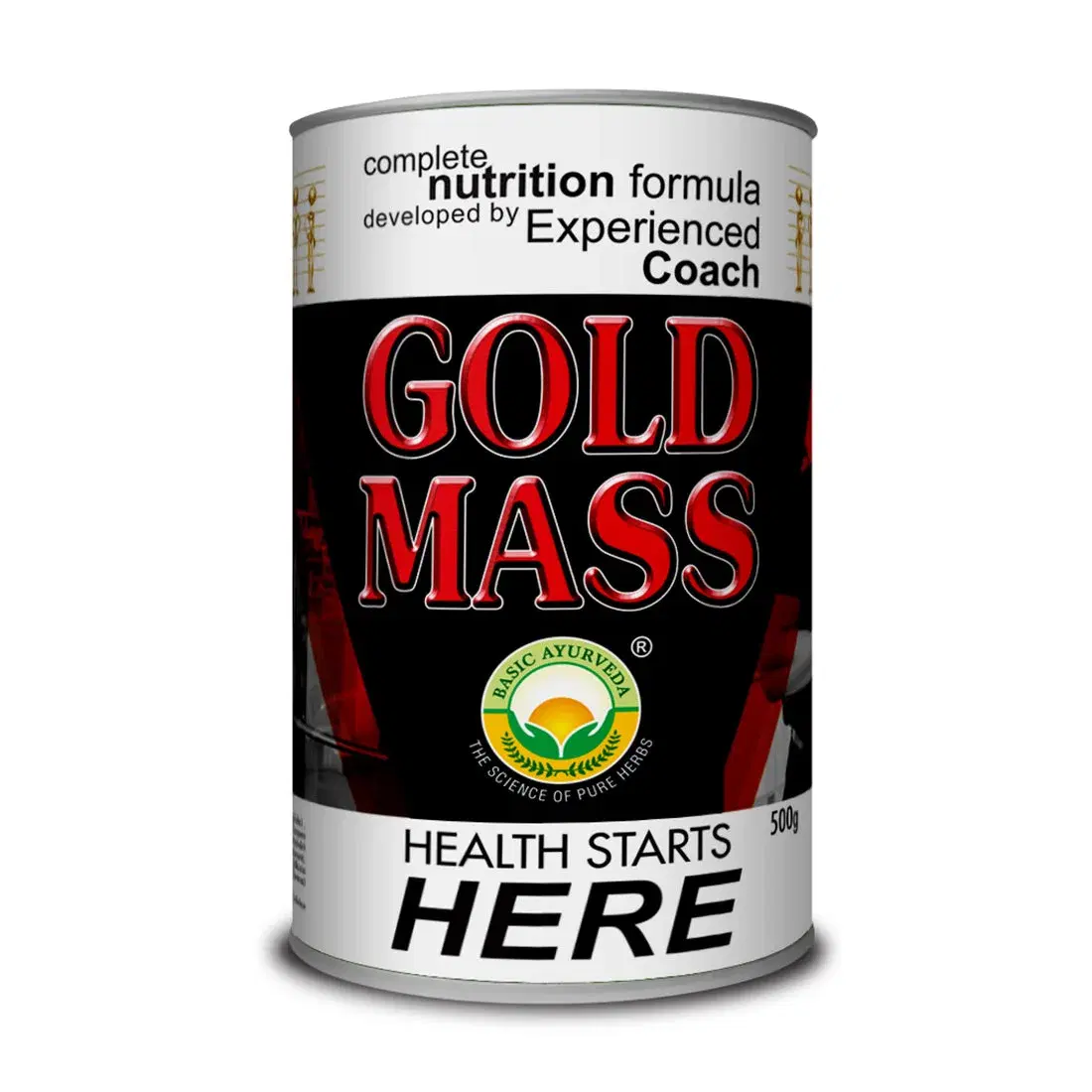 Basic Ayurveda Gold Mass Powder 500 Gram Basic Ayurveda Gold Mass Powder 500 Gram - Image 1