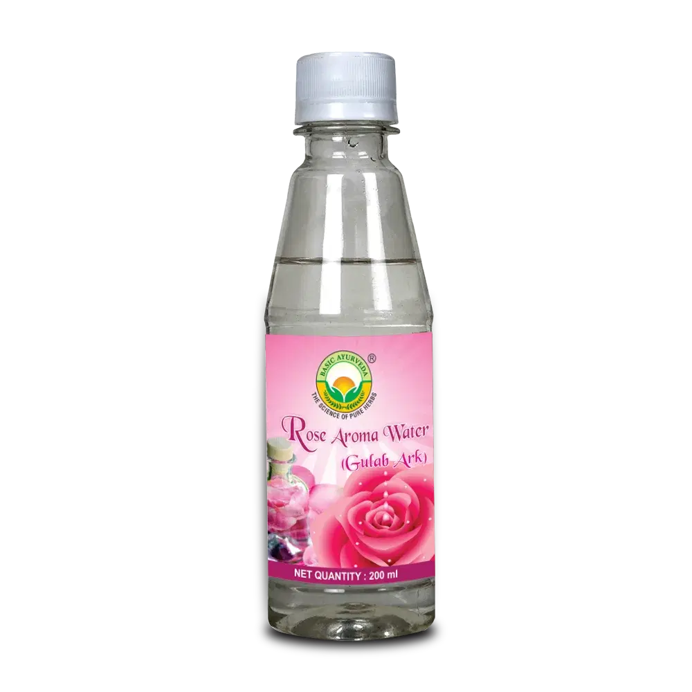 Basic Ayurveda Gulab Ark/Rose Aroma Water 200Ml Basic Ayurveda Gulab Ark/Rose Aroma Water 200Ml - Image 1