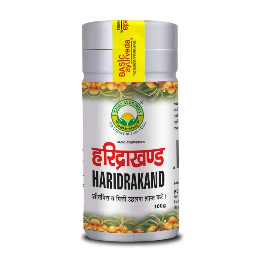 Basic Ayurveda Haridrakand Pak 100 Gram Basic Ayurveda Haridrakand Pak 100 Gram - Image 1