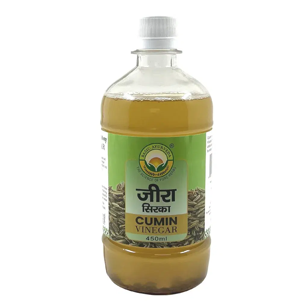Basic Ayurveda Jeera Sirka Premium (Cumin Vinegar) 450 Ml A Natural Product With The Goodness Of Cumin (Zeera) Basic Ayurveda Jeera Sirka Premium (Cumin Vinegar) 450 Ml A Natural Product With The Goodness Of Cumin (Zeera) - Image 1