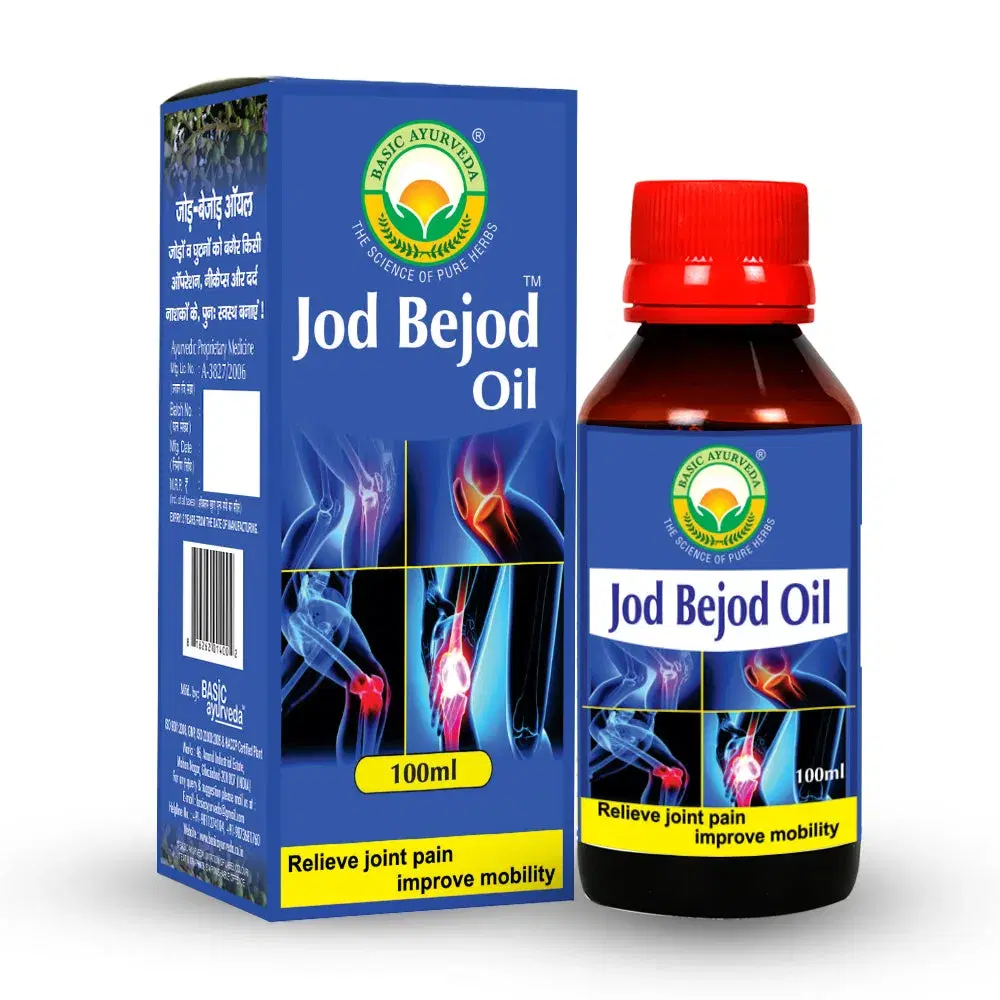 Basic Ayurveda Jod Bejod Oil 100 Ml Basic Ayurveda Jod Bejod Oil 100 Ml - Image 1
