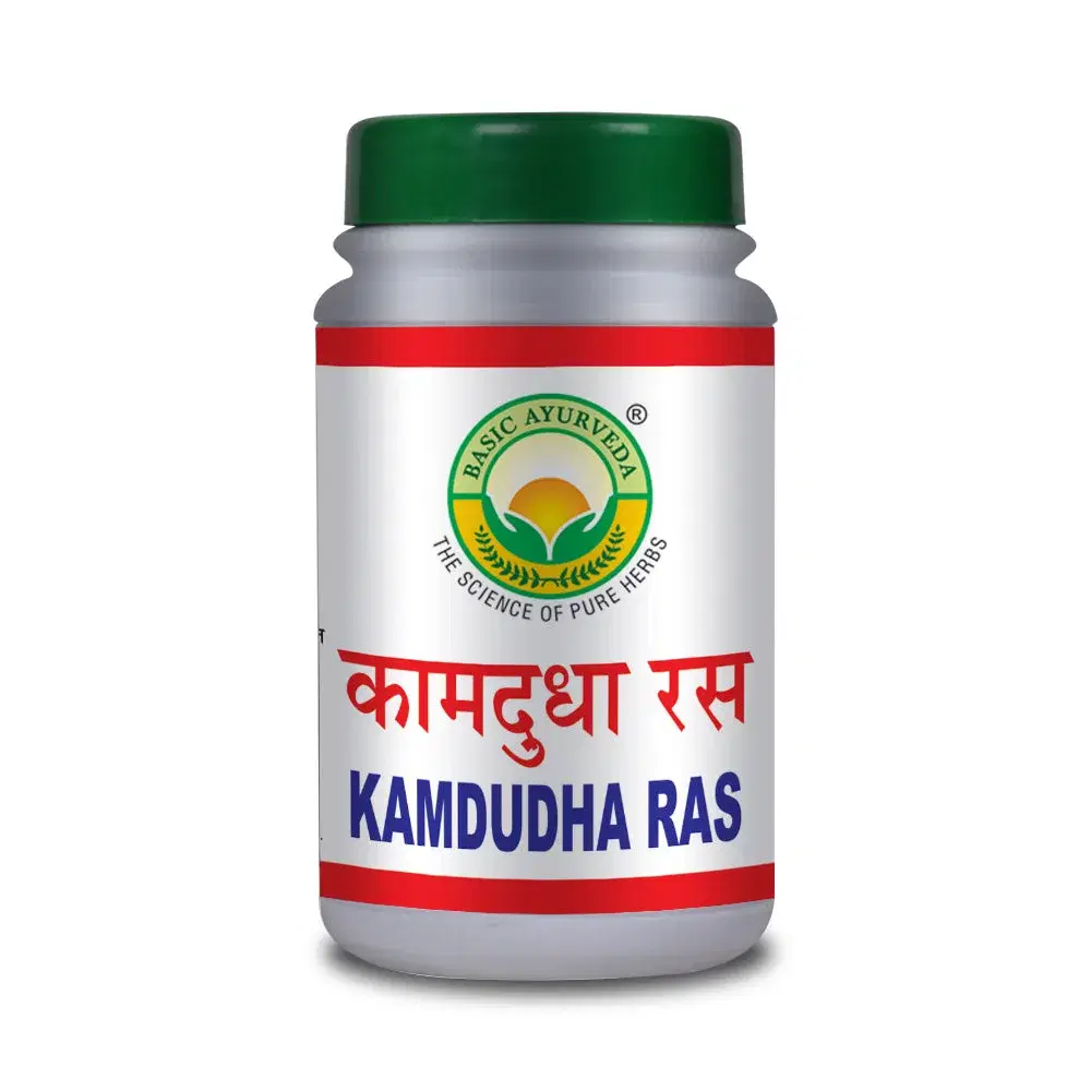 Basic Ayurveda Kamdudha Ras 40 Tablet Basic Ayurveda Kamdudha Ras 40 Tablet - Image 1