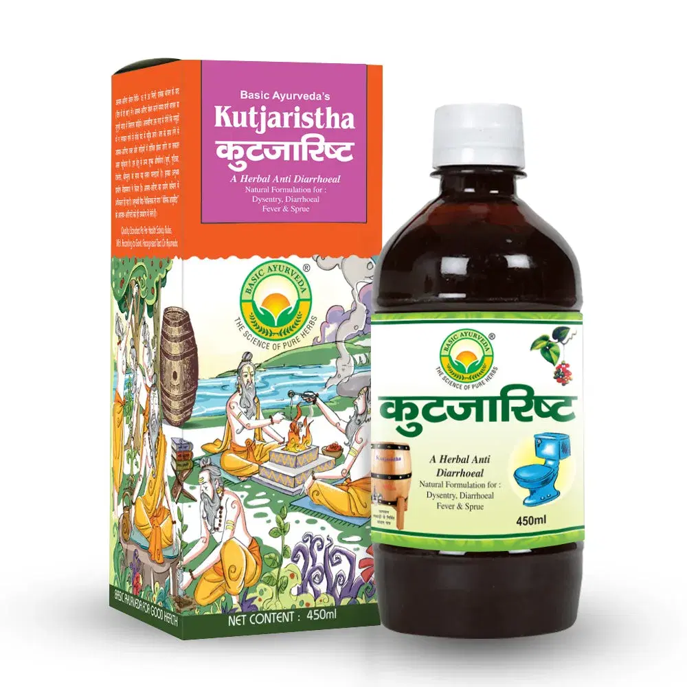 Basic Ayurveda Kutjarishta 450Ml Basic Ayurveda Kutjarishta 450Ml - Image 1