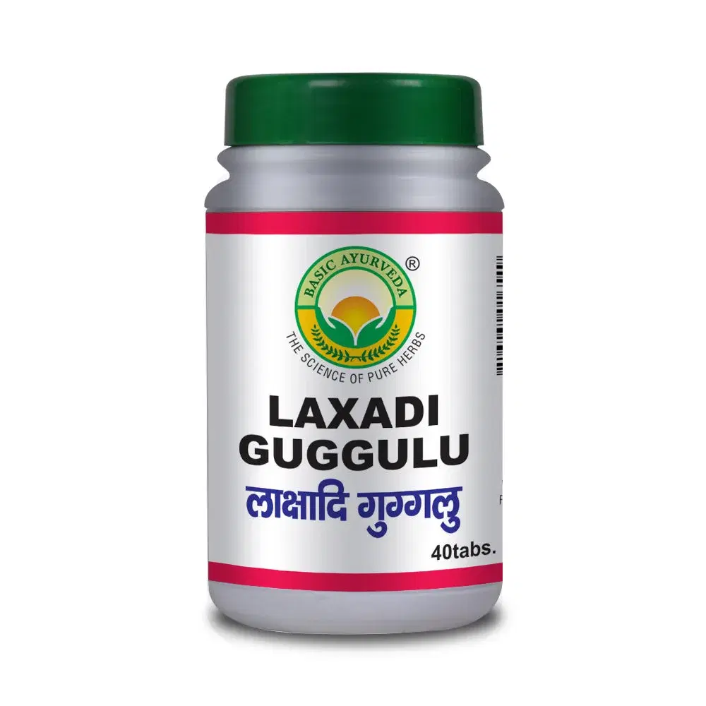 Basic Ayurveda Laxadi Guggulu 40 Tablet Basic Ayurveda Laxadi Guggulu 40 Tablet - Image 1