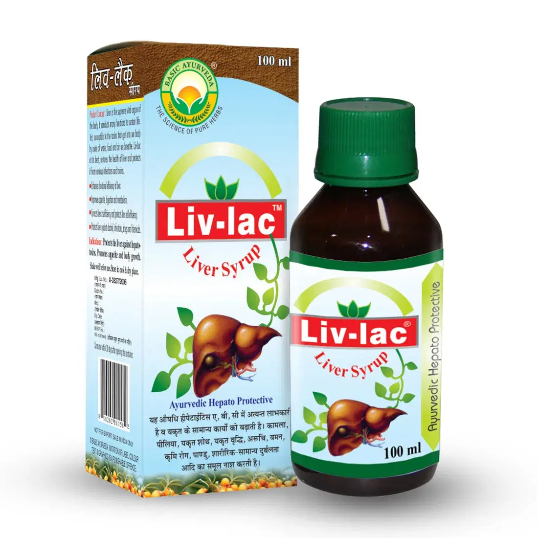 Basic Ayurveda Liv- Lac Liver Syrup Basic Ayurveda Liv- Lac Liver Syrup - Image 1