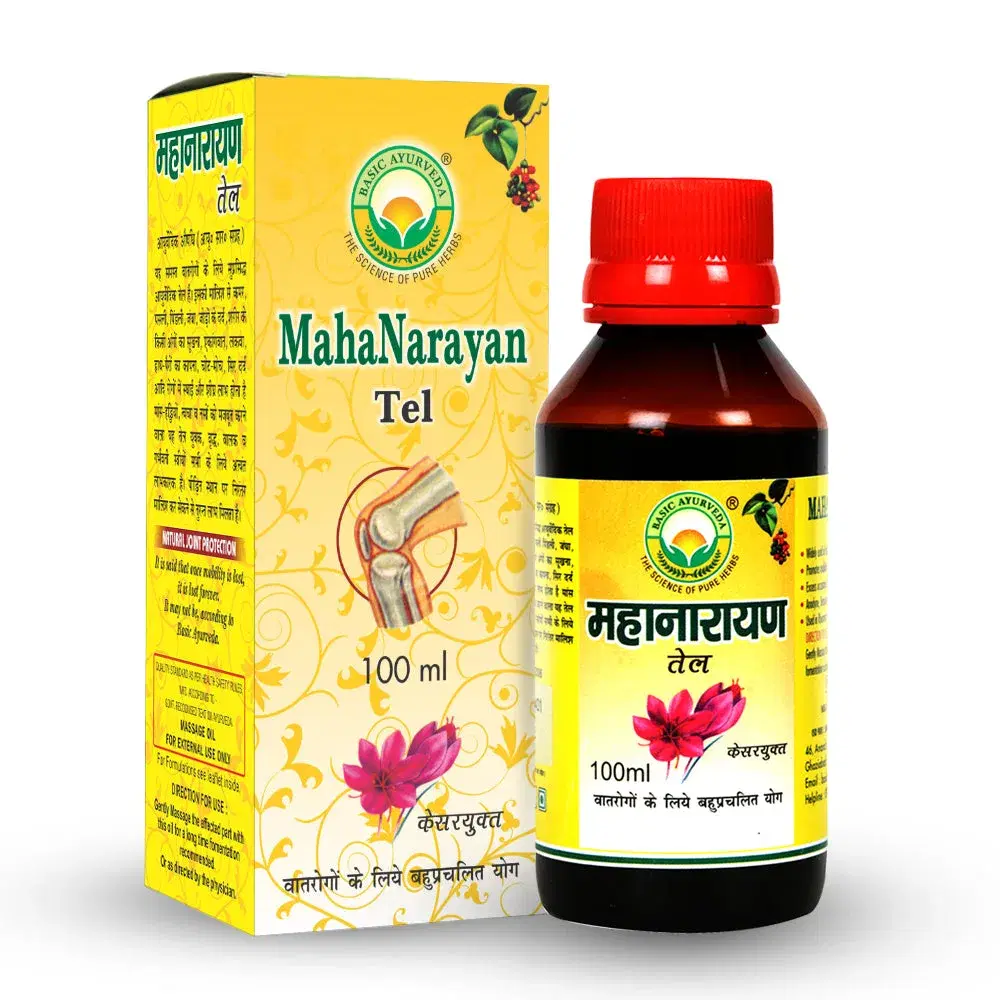 Basic Ayurveda Maha Narayan Tel 100 MI Basic Ayurveda Maha Narayan Tel 100 MI - Image 1