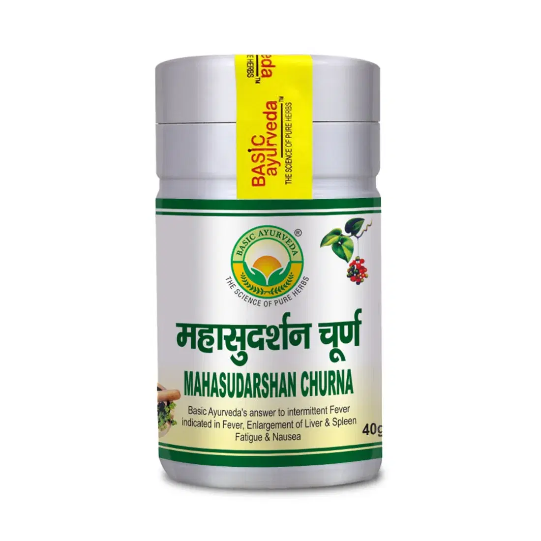Basic Ayurveda Mahasudarshan Churna Basic Ayurveda Mahasudarshan Churna - Image 1