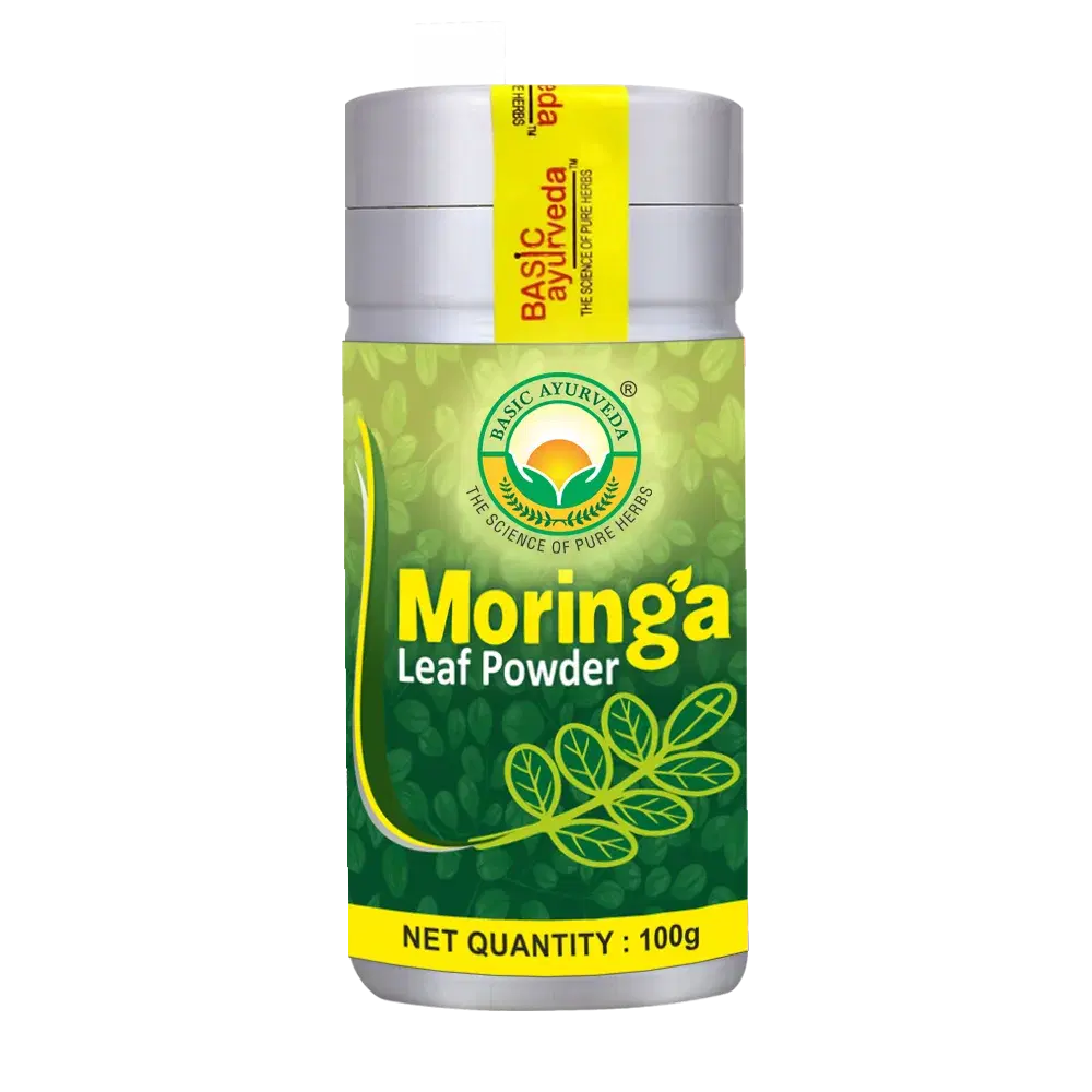 Basic Ayurveda Moringa Leaf Powder Sounjana Sahjan (Moringa Olifera) - Pure & Natural Plant based product | For Joint Pain Relief Basic Ayurveda Moringa Leaf Powder Sounjana Sahjan (Moringa Olifera) - Pure & Natural Plant based product | For Joint Pain Relief - Image 1