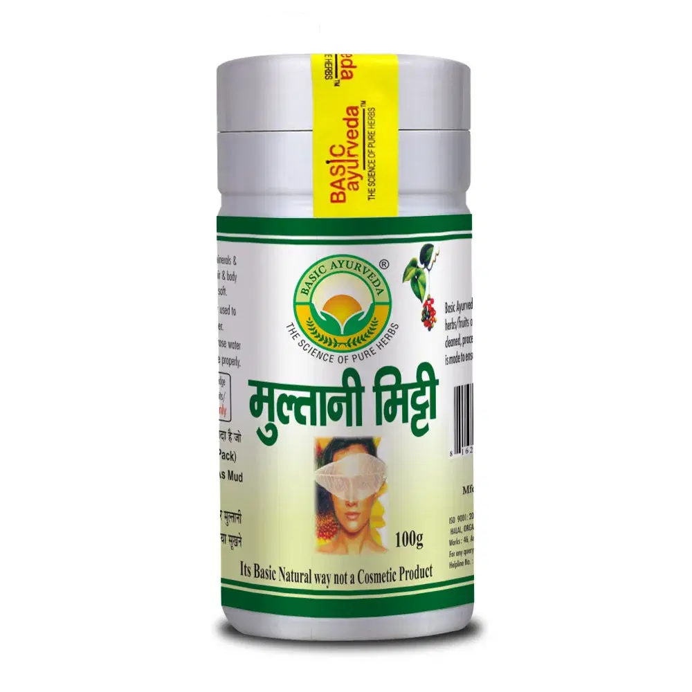 Basic Ayurveda Multani Mitti Basic Ayurveda Multani Mitti - Image 1