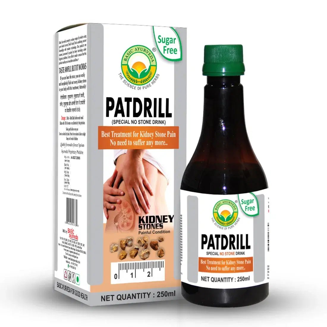 Basic Ayurveda Patdrill Drink (Special No Stone Drink) 250 Ml Basic Ayurveda Patdrill Drink (Special No Stone Drink) 250 Ml - Image 1