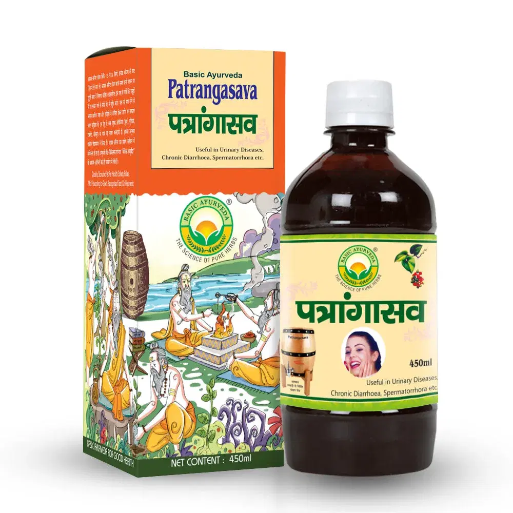Basic Ayurveda Patrangasava 450Ml Basic Ayurveda Patrangasava 450Ml - Image 1